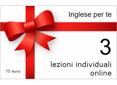 gift card corsi lezioni ripetizioni inglese roma